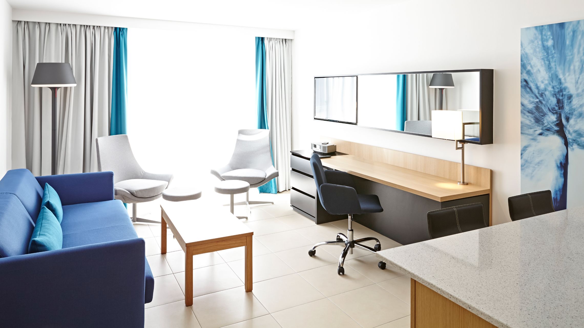 Hotel Living Room in Novotel Property Development Wembley